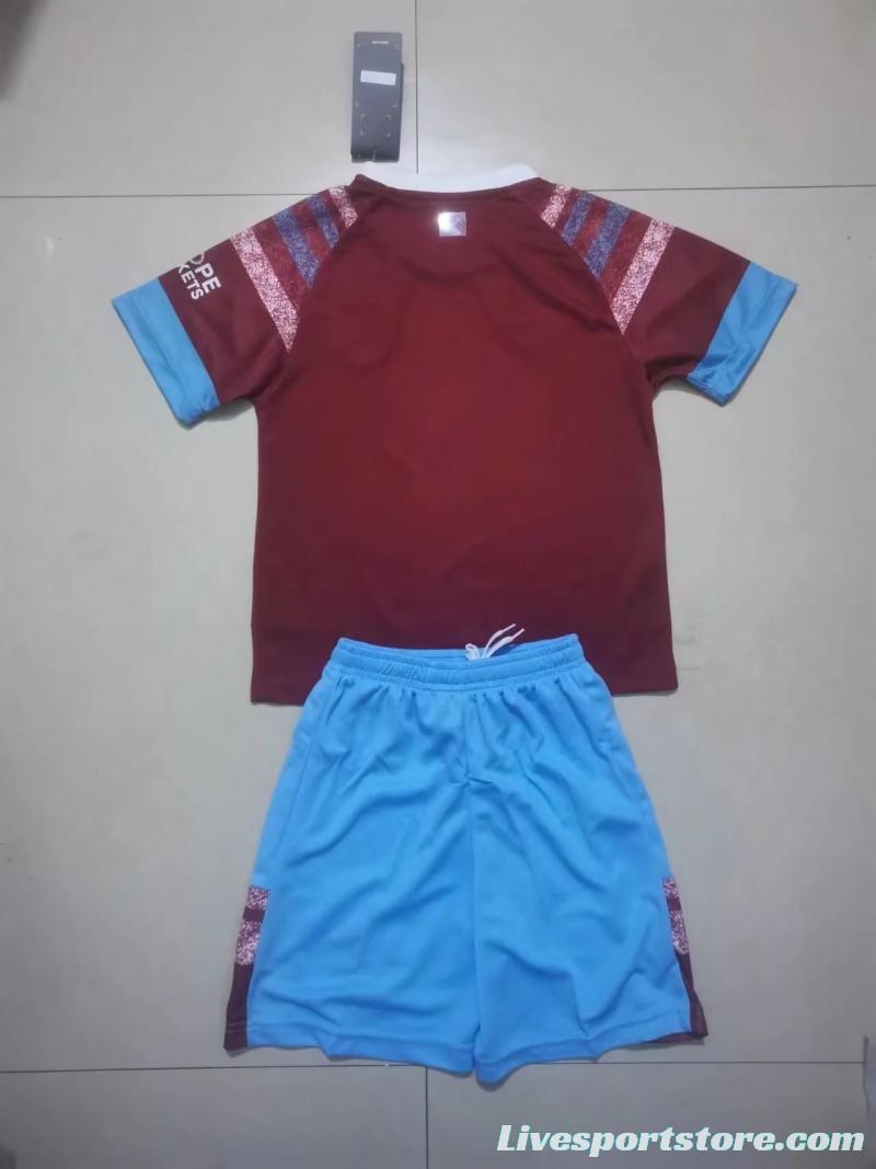 22/23 West ham Home Kids Jersey