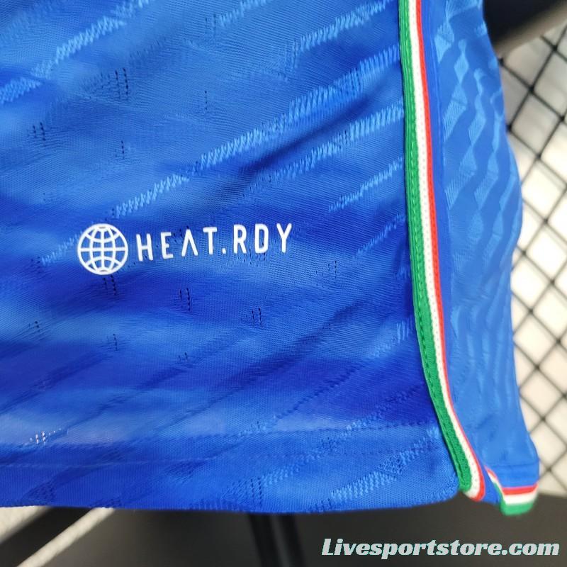 Player Version 2023 Italy Home Jersey