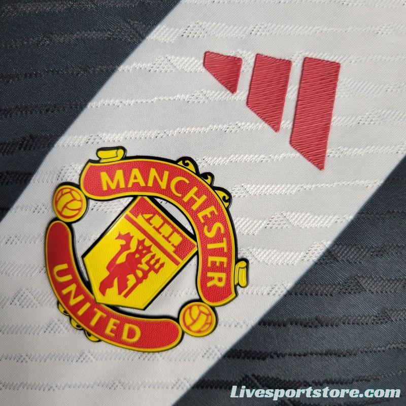 Player Version 23-24 Manchester United Training Jersey