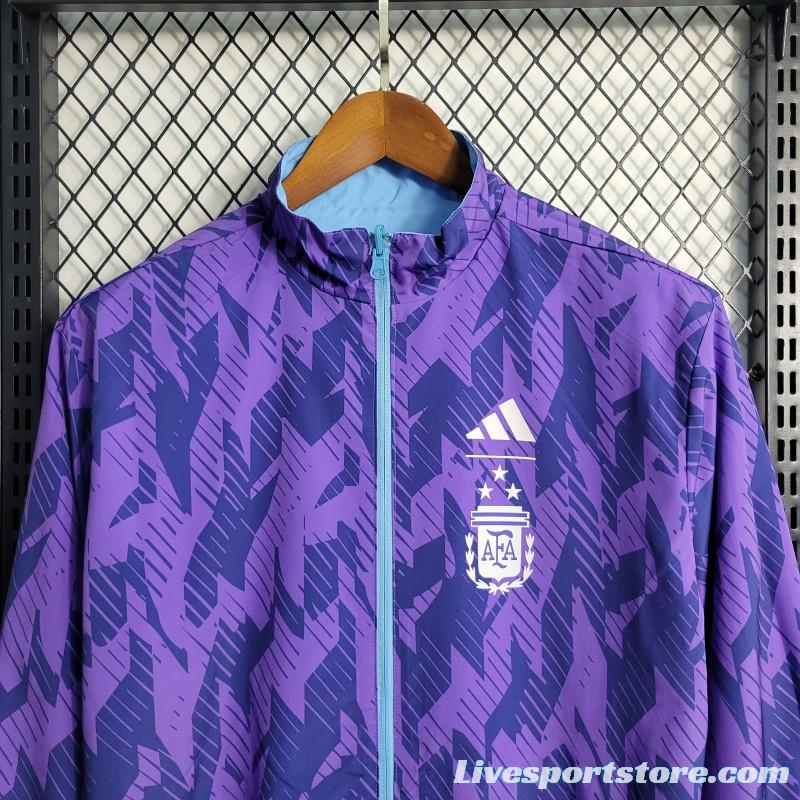 3-star 2023 Argentina Reversible Windbreaker