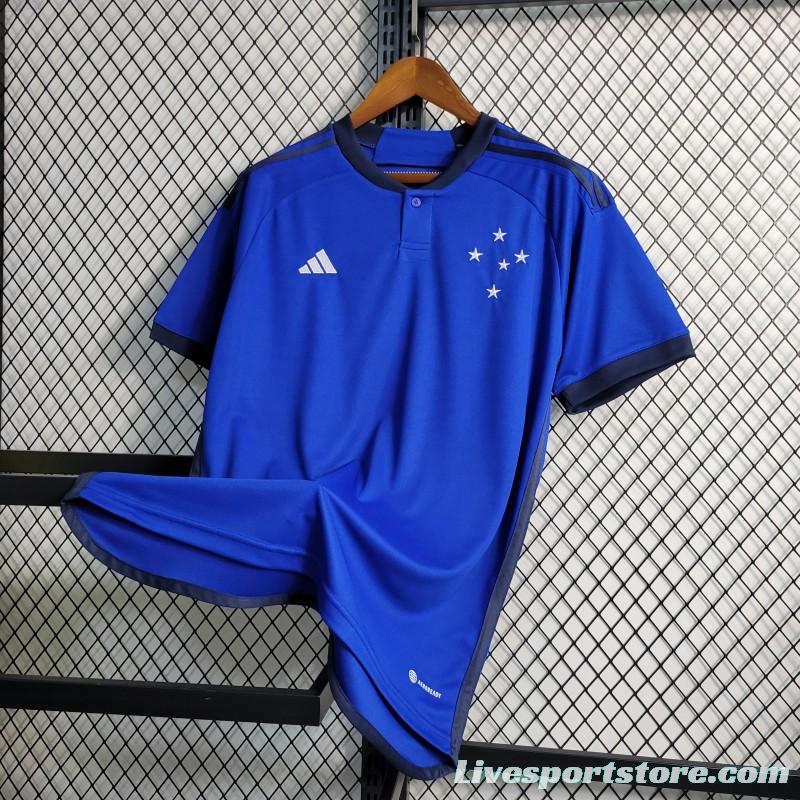 23-24 Cruzeiro Home Jersey