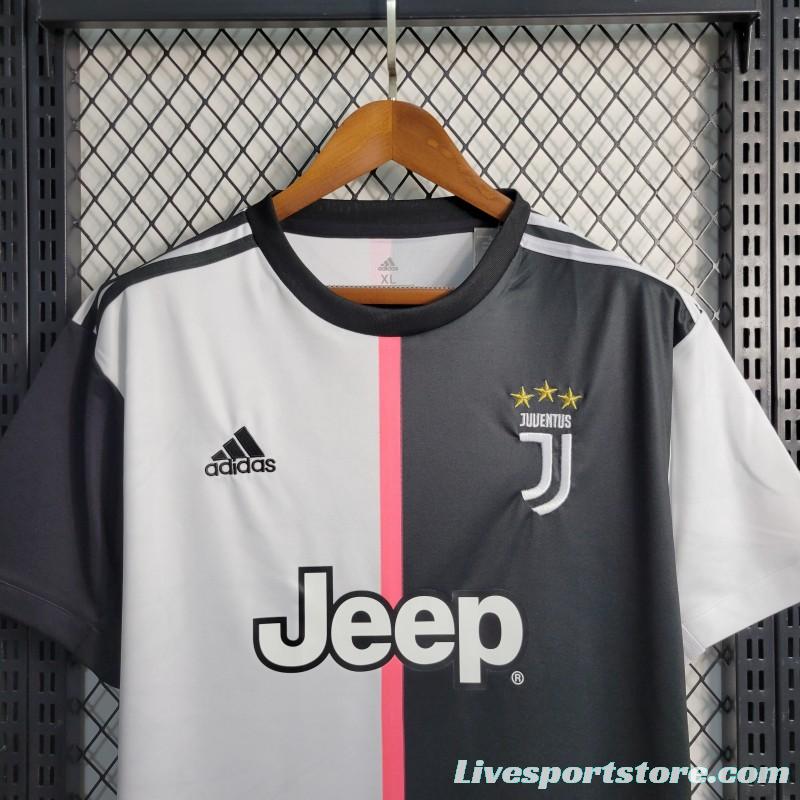 Retro 19/20 Juventus Home Soccer Jersey