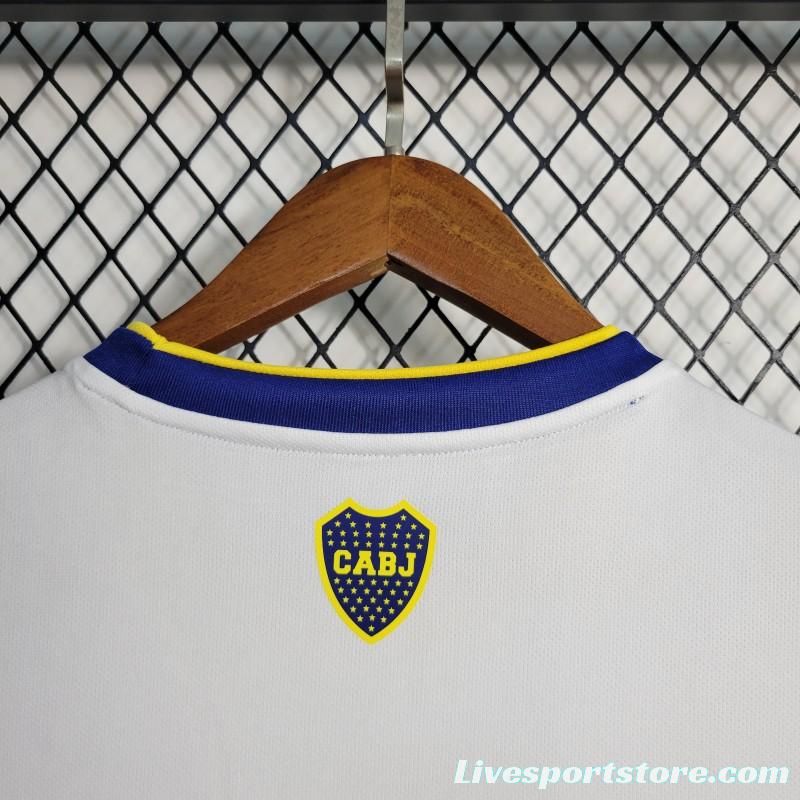 22-23 Boca Juniors Away White Jersey