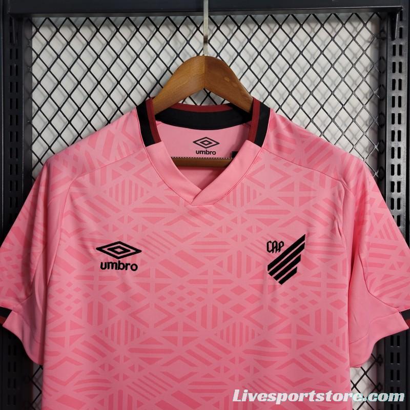 22-23 ALETICO PARANAENSE Pink Special Edition Jersey