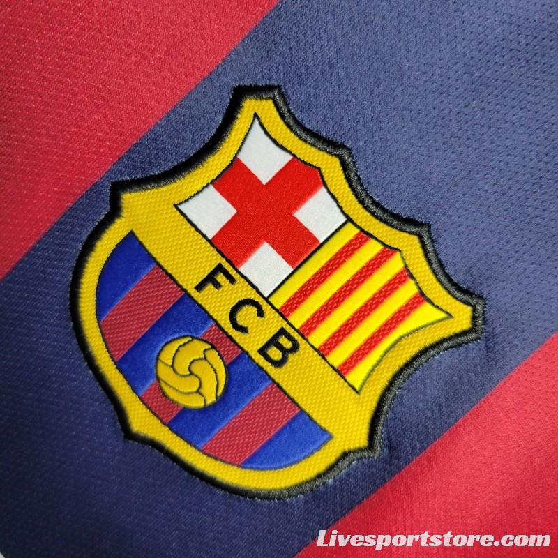 Retro 2014/15 Barcelona Home Jersey