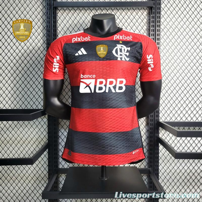 Player Version 23/24 Flamengo With All Sponsors+Patches