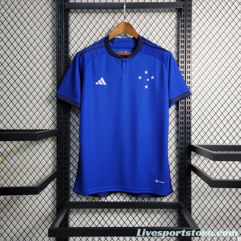 23-24 Cruzeiro Home Jersey