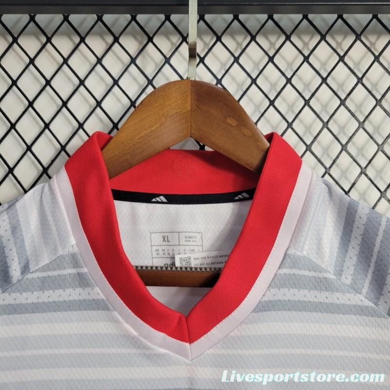 23-24 Flamengo Grey Stripe Special Edition Jersey