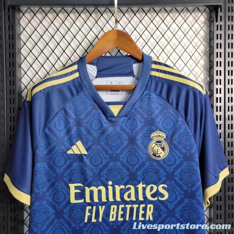 23-24 Real Madrid Navy Training Jersey