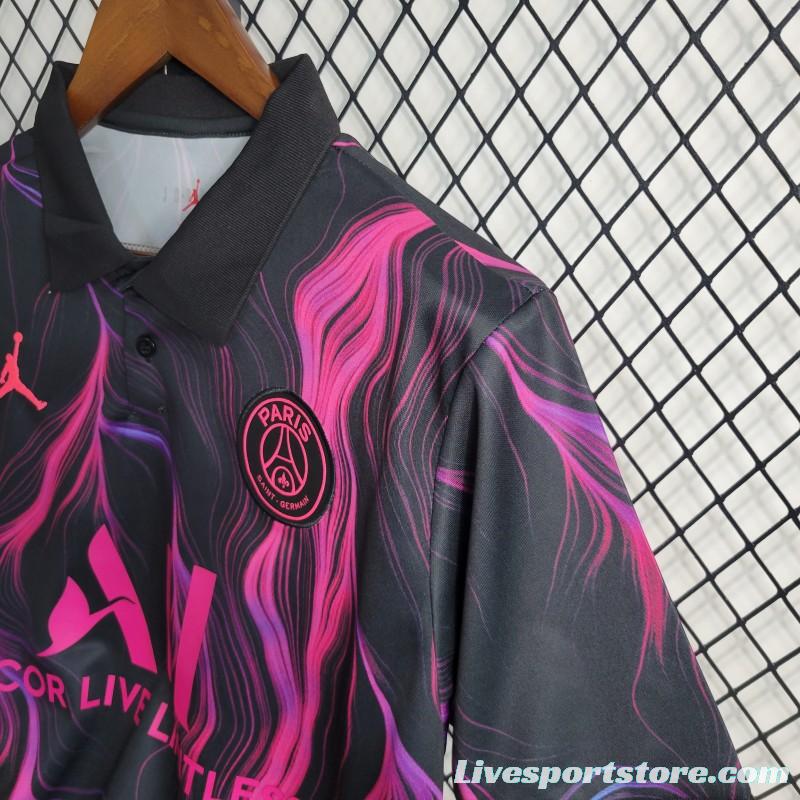 23-24 PSG Special Edition Black Purple Jersey