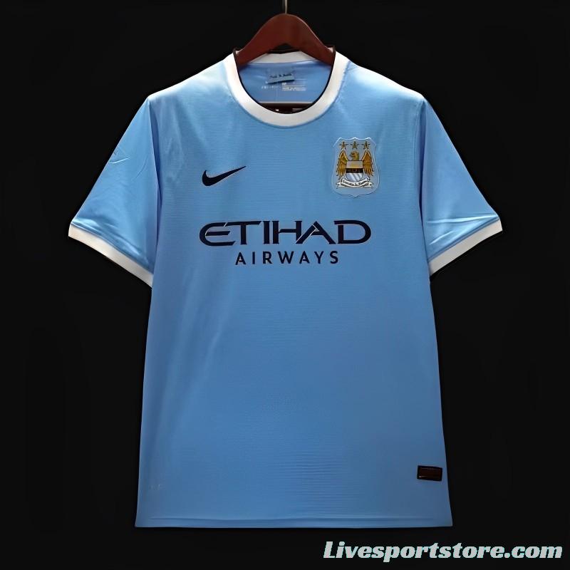 Retro 13/14 Manchester City Home Jersey