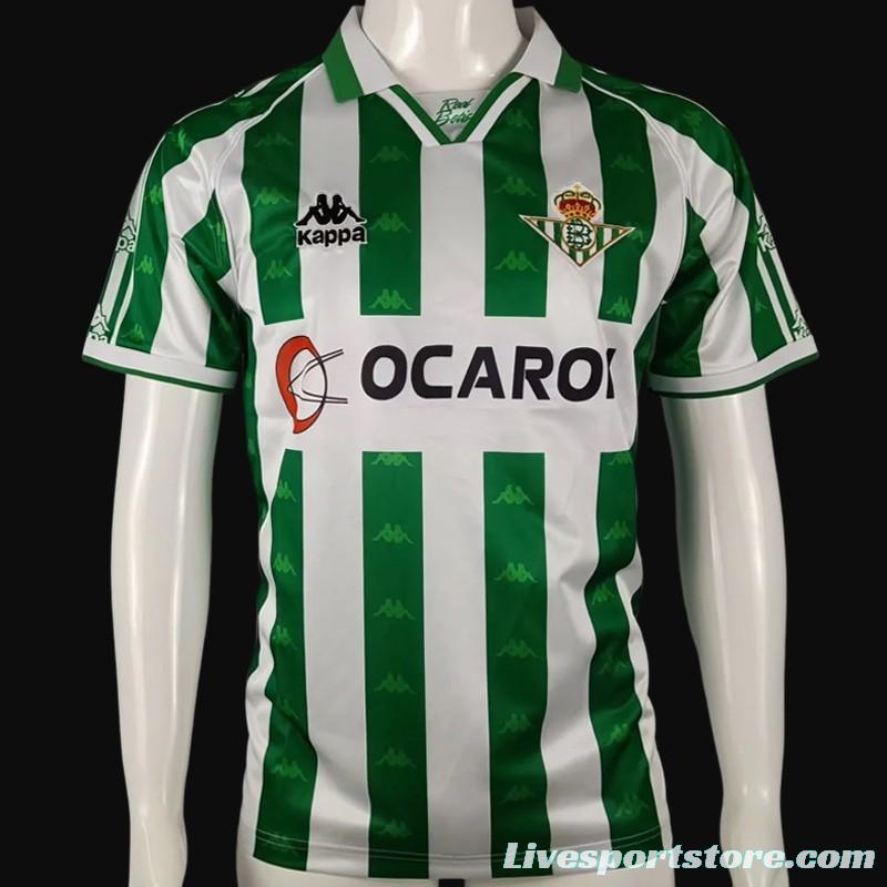 Retro 95/96 Real Betis Home Jersey