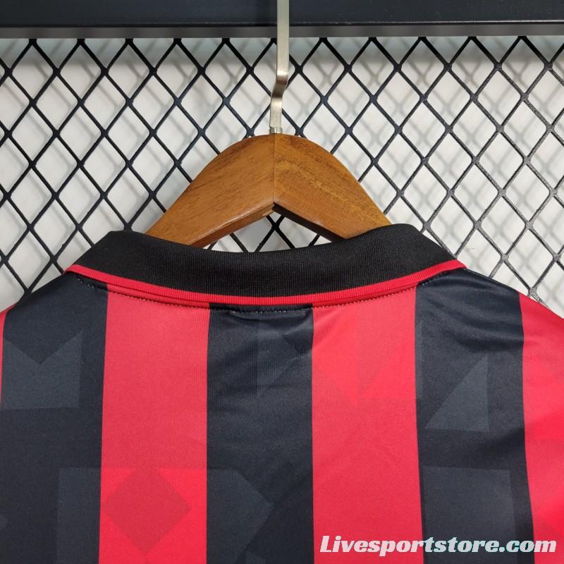 Retro 93-94 AC Milan Home Soccer Jersey