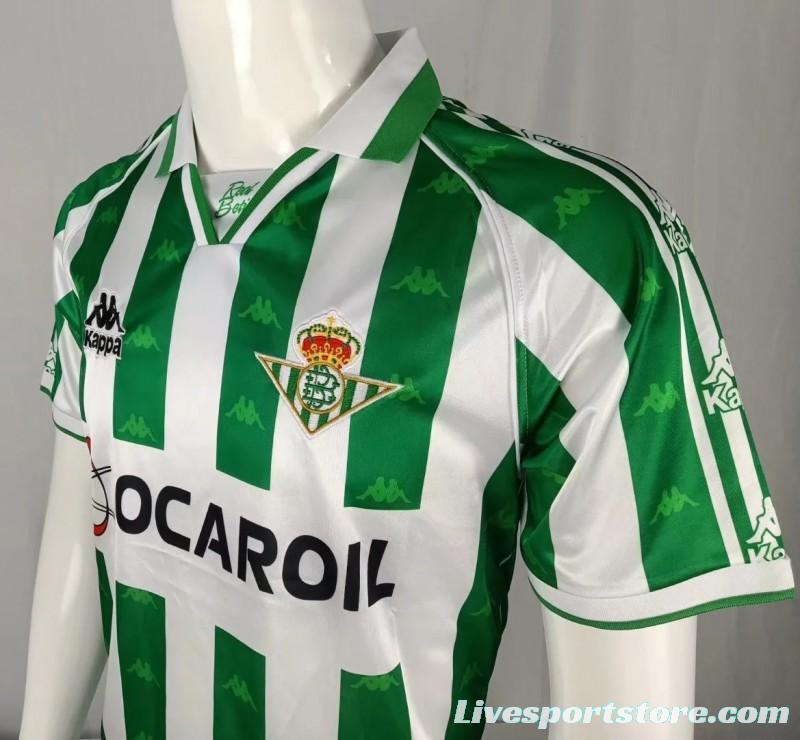 Retro 95/96 Real Betis Home Jersey