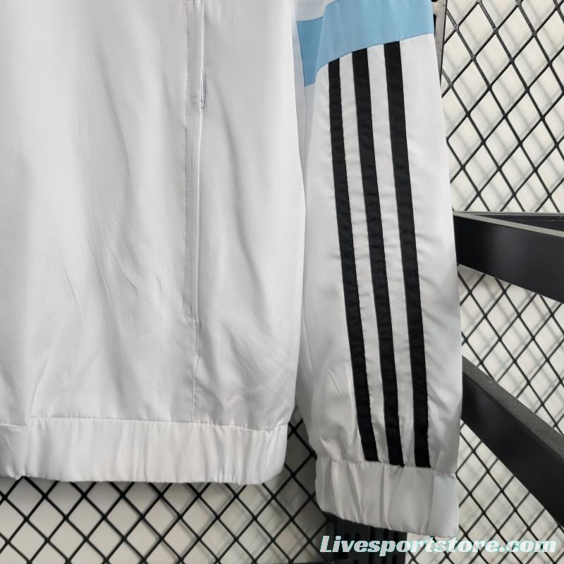 2023 Germany White Windbreaker