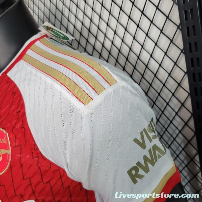 Player Version 23-24 Arsenal Home Jersey