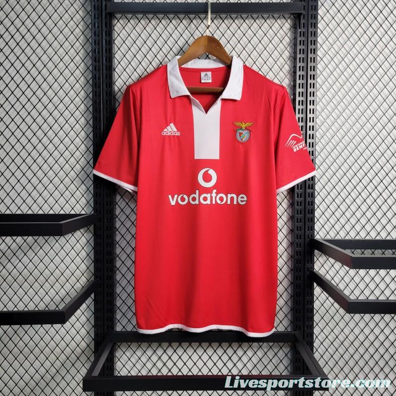 Retro 04-05 Benfica Home Jersey