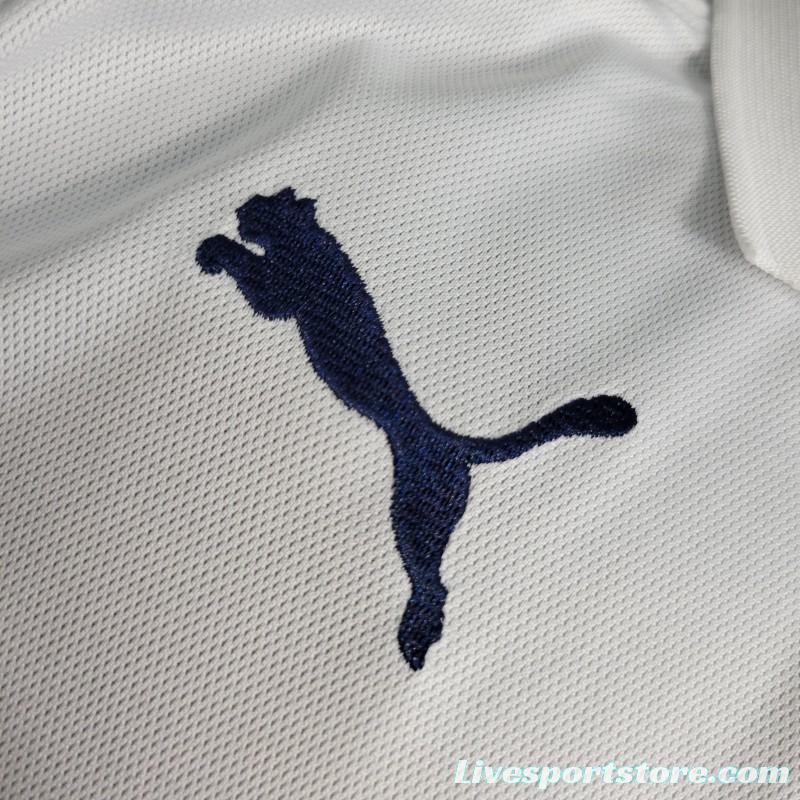 23-24 Olympique Marseille POLO White Jersey