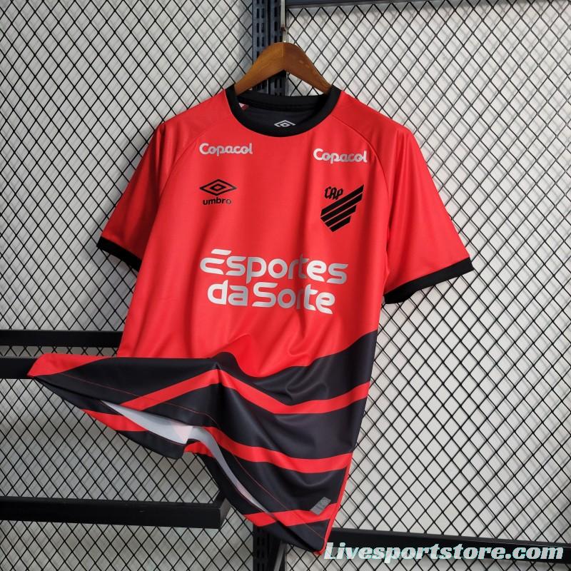 23-24 Athletico Paranaense Home Jersey