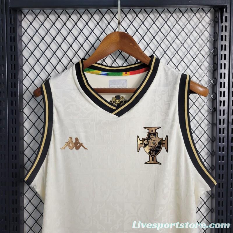 23-24 Vasco Da Gama White Vest Jersey