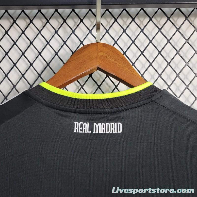 Retro 10-11 Real Madrid Away Black Soccer Jersey