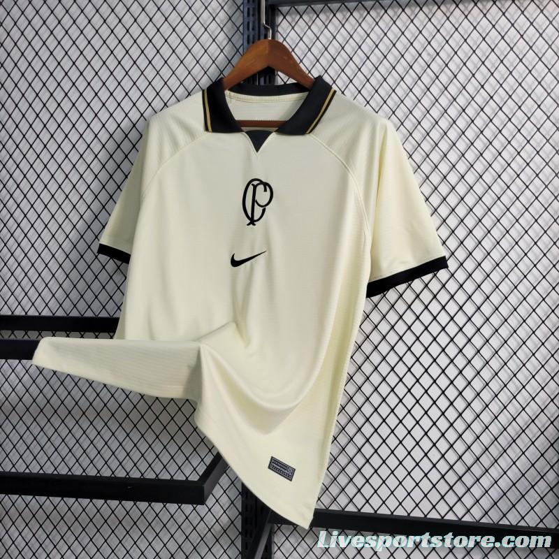 23-24 Corinthians Training Beige Jersey