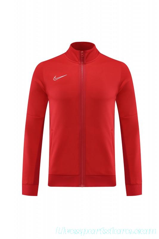 2023 Nike Red Full Zipper Hoodie Jacket +Pants