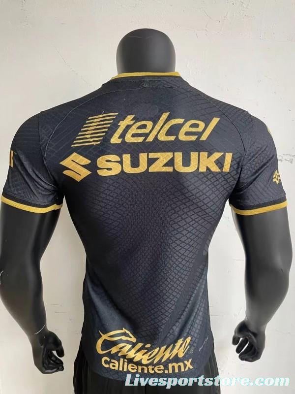 Player Version 23/24 Club America Away Black Jersey