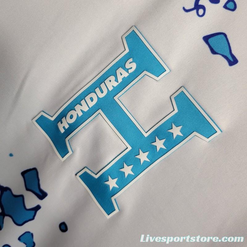 2023 Honduras Away White Jersey