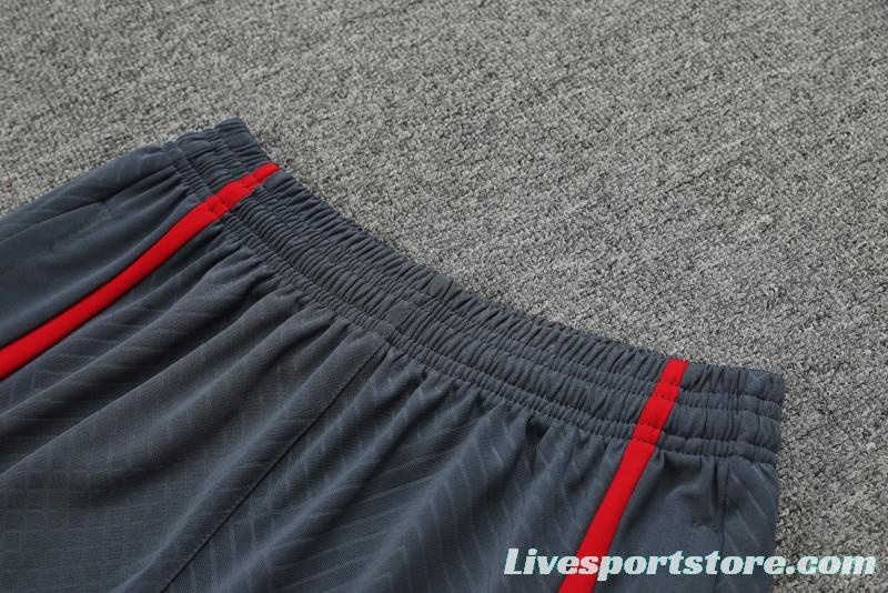 23-24 Liverpool White Grey Short Sleeve+Shorts