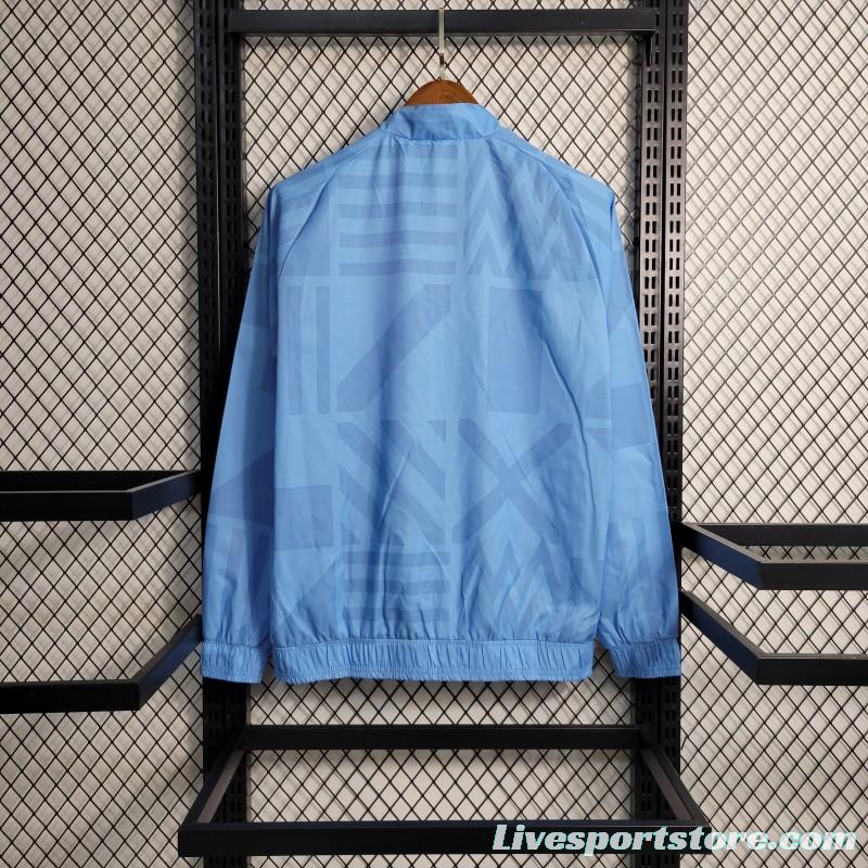 2023 Uruguay Blue Windbreaker