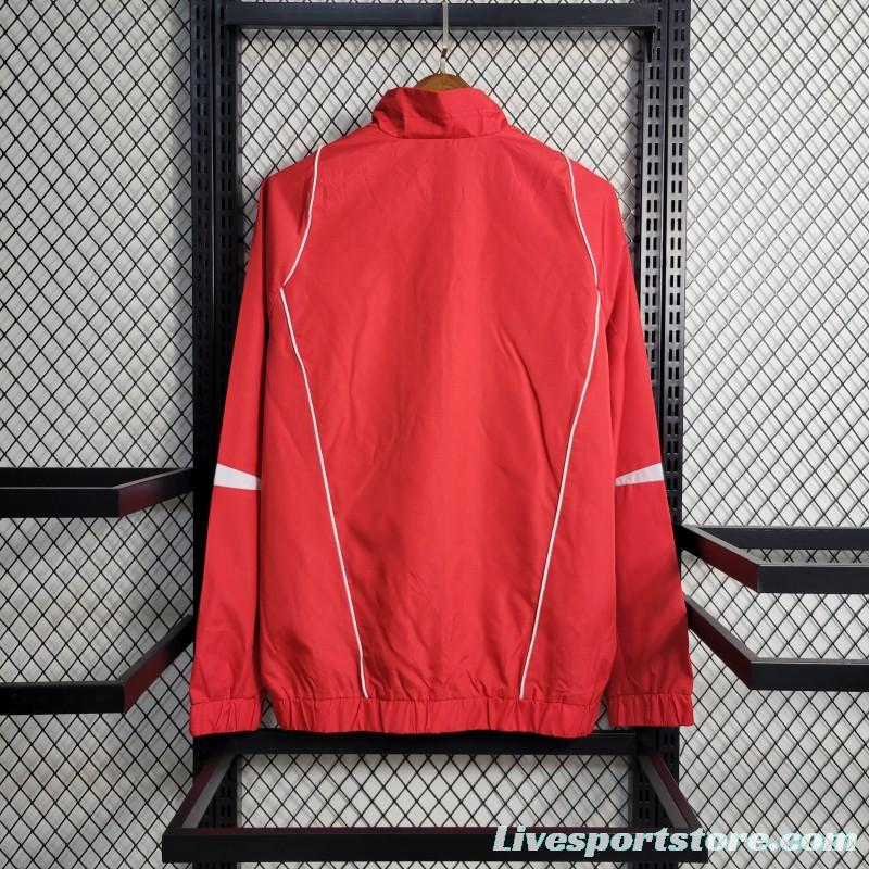 23-24 Benfica Windbreaker Red