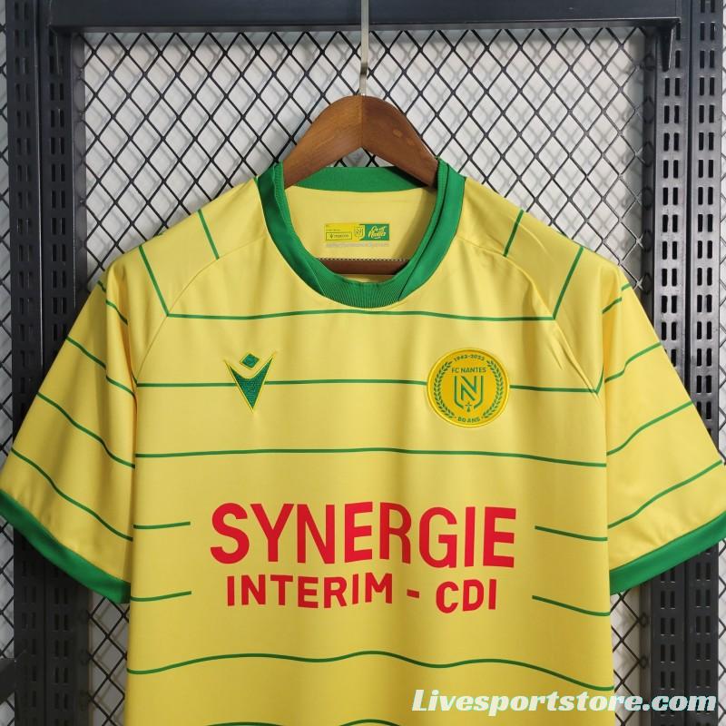 23/24 FC Nantes 80th Anniversary Special Jersey