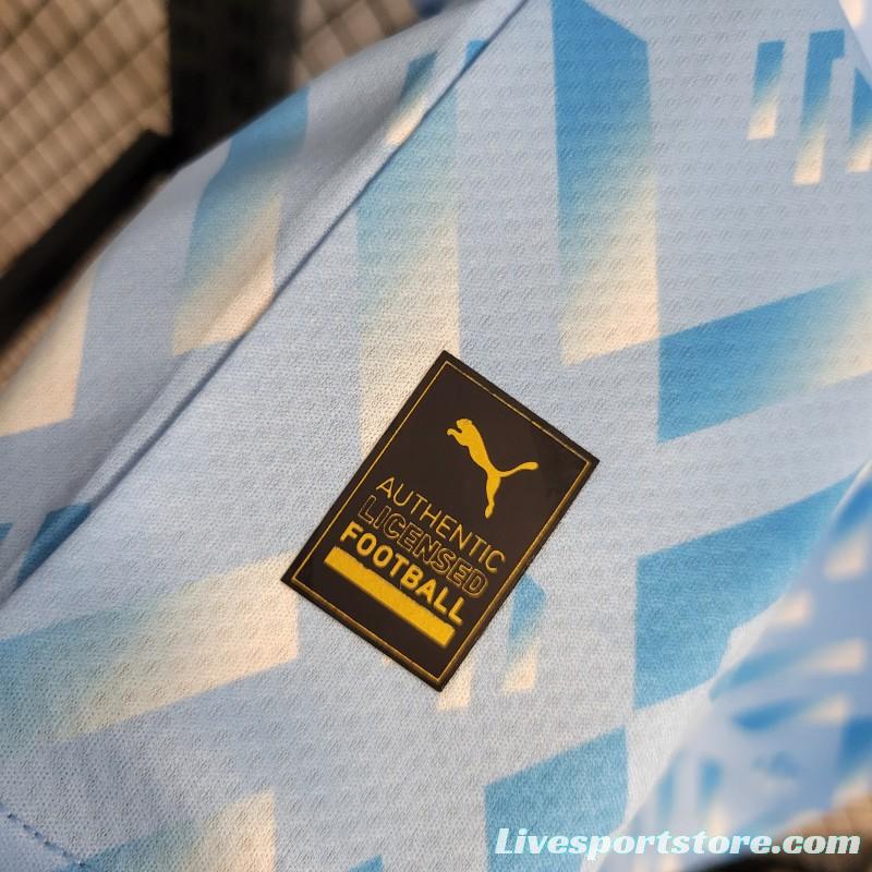 23-24 Olympique Marseille Blue Training Special Edition Jersey