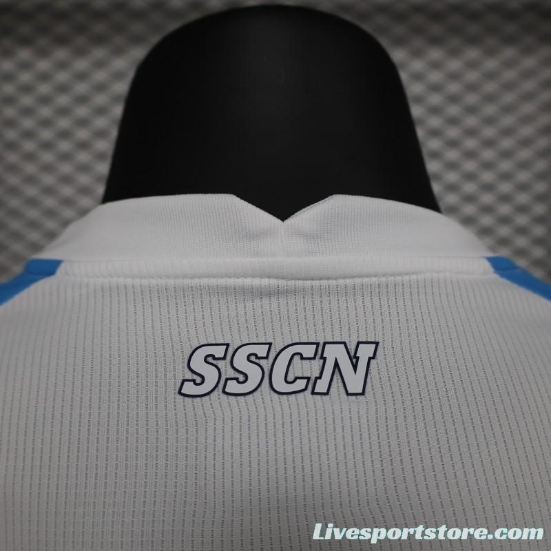 Player Version SSC Napoli Face Game Victor Osimhen Champion Jersey