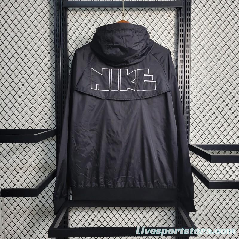 2023 Nike Black Windbreaker