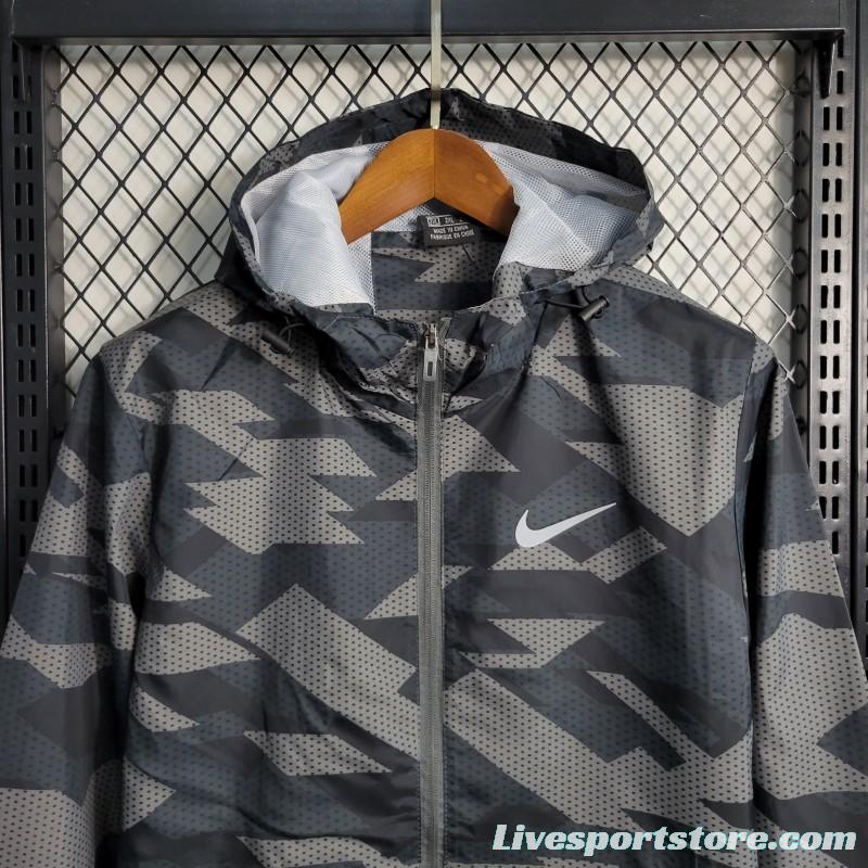 2023 Nike Black Grey Windbreaker