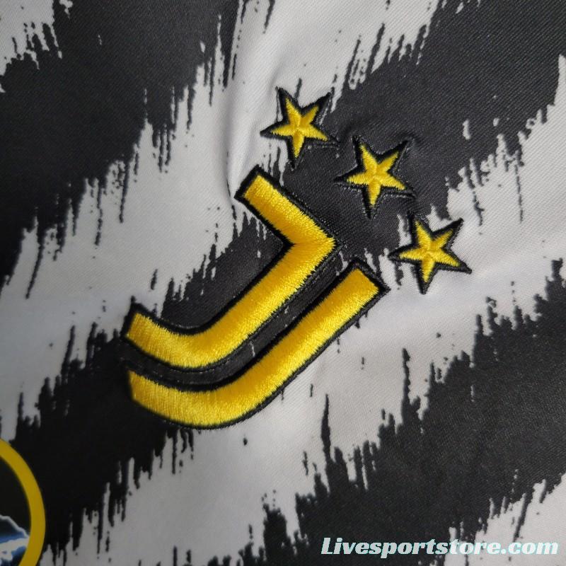 23-24 Juventus Home Long Sleeve Jersey