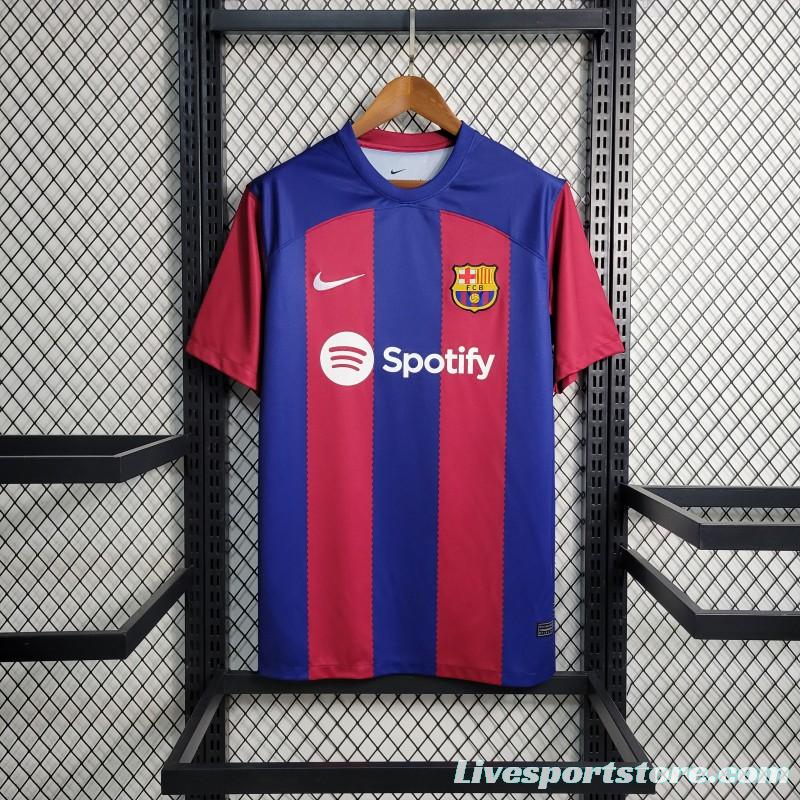 23-24 Barcelona Home Jersey