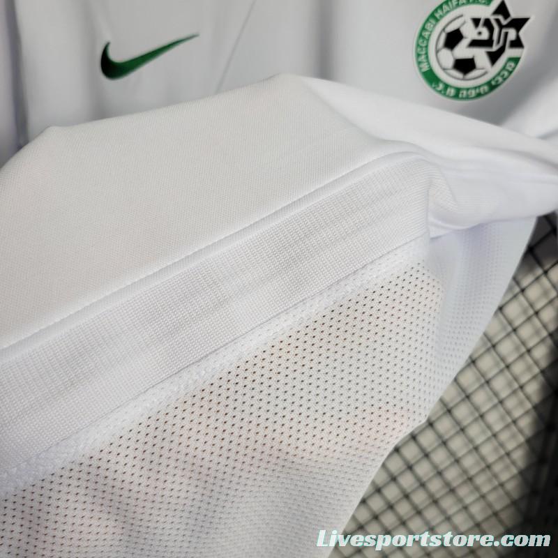 23-24 Maccabi Haifa White Champion Jersey