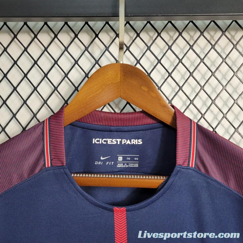 Retro 17-18 PSG Home Jersey