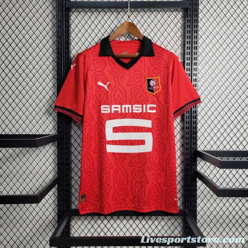 23-24 Stade Rennais Home Jersey