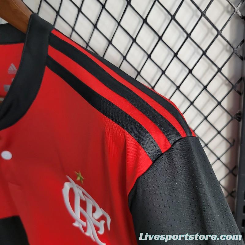 Retro 17-18 Flamengo Home Jersey