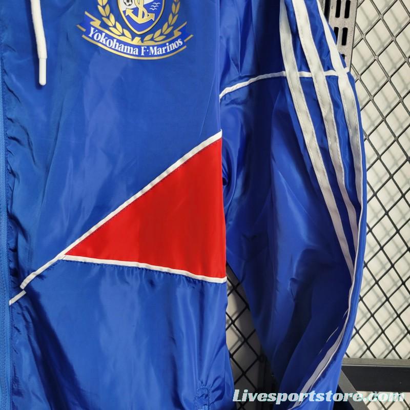 23-24 Windbreaker Yokohama F. Marinos Blue Windbreaker