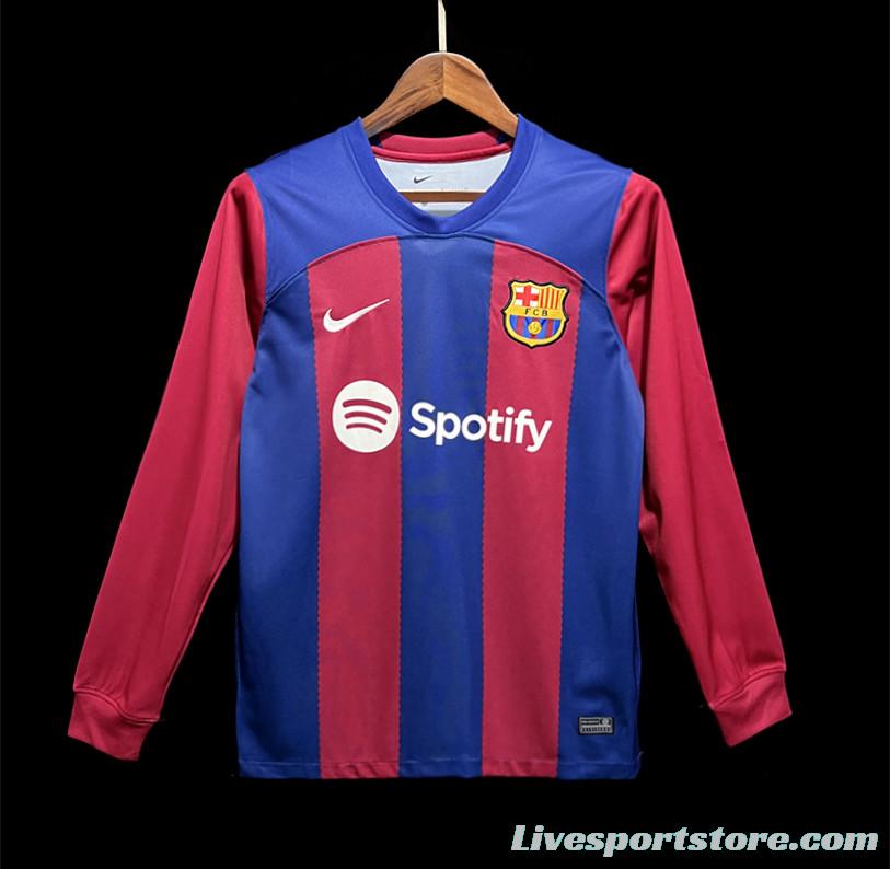 23/24 Barcelona Home Long Jersey S-4XL