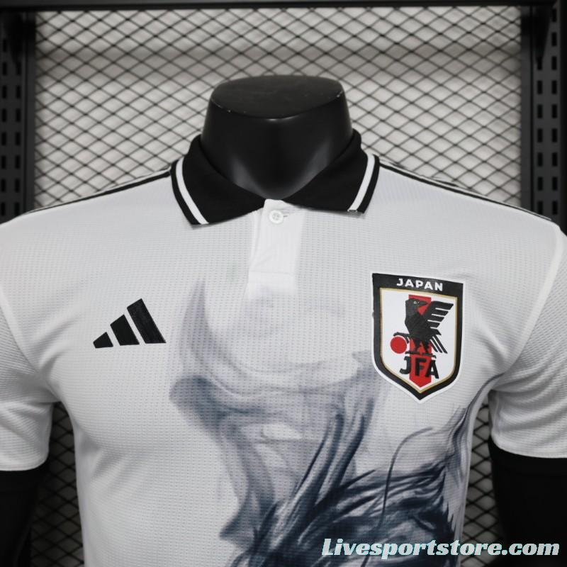 Player Version 2023 Japan White Ink Painting Dragon Special Jersey