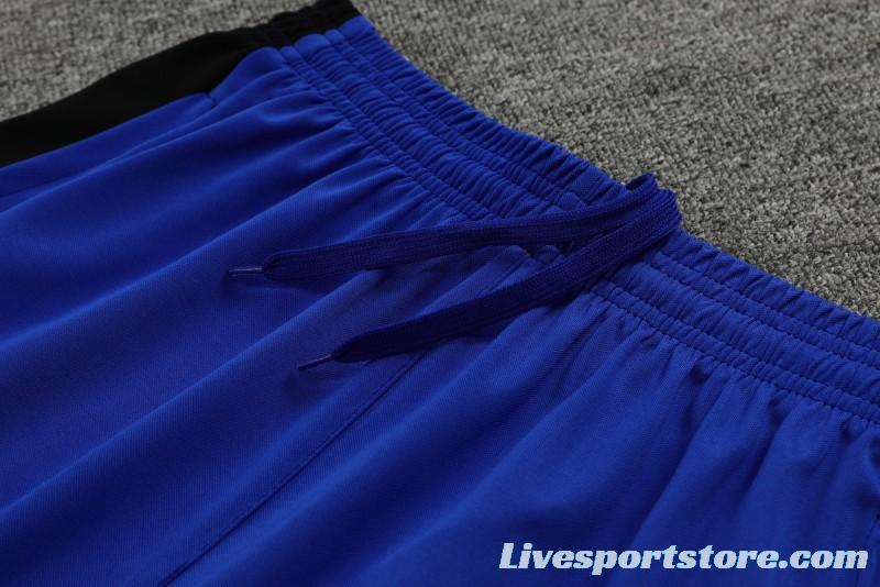 23/24 Inter Milan Blue Training Short Sleeve Jersey+Pants