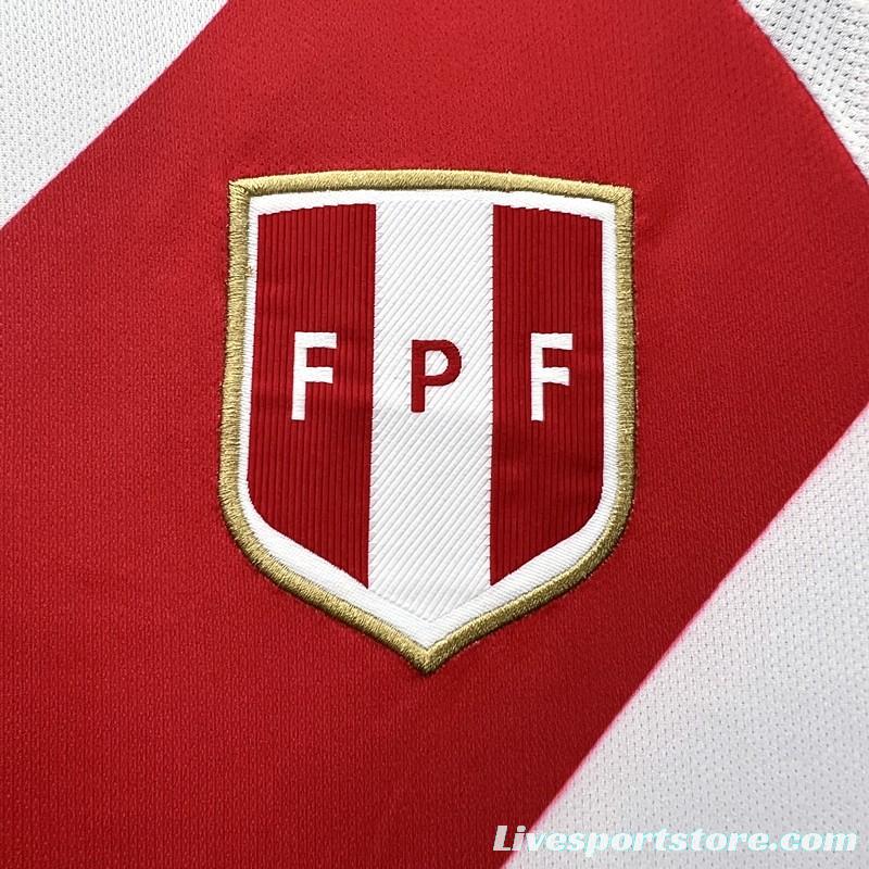 2024 Peru Home Jersey