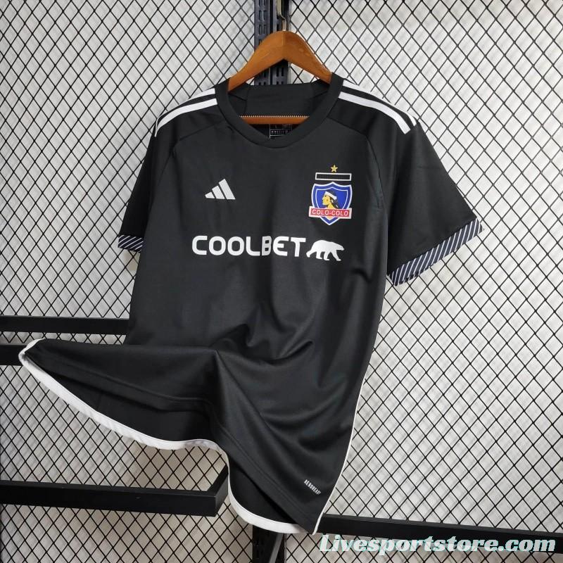 24/25 Colo Colo Away Black Jersey