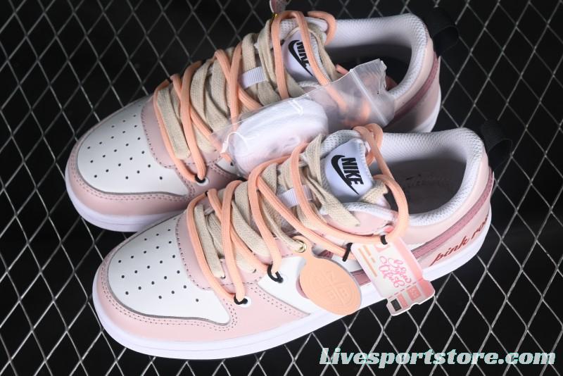 Nike Court Borough Low 2 GS Pink Rose Low-Top Sneakers